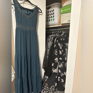 Oasis teal fancy dress